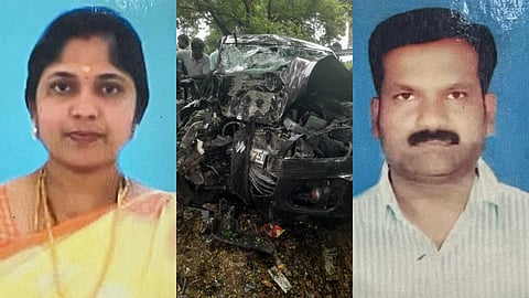 തമിഴ്നാട് തിരുപ്പൂരില്‍ വാഹനാപകടം; ഒരു കുടുംബത്തിലെ മൂന്ന് പേർക്ക് ദാരുണാന്ത്യം, മരിച്ചത് മലയാളികള്‍