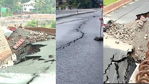 പൊട്ടിപ്പിളരുന്ന ആറുവരിപാതകൾ; കാലവർഷം അടുക്കുമ്പോൾ ആശങ്കയിൽ ജനങ്ങൾ