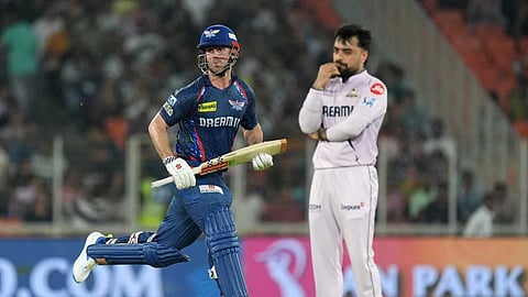 IPL 2025 | ഐപിഎല്ലിൽ മാ‍ർഷിന് കന്നി സെഞ്ചുറി, അ‍ർധ ശതകവുമായി പുരാൻ; ​ഗുജറാത്തിന് 236 റൺസ് വിജയലക്ഷ്യം