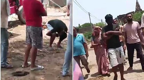 ഉത്തര്‍പ്രദേശില്‍ യുവതിയോട് അതിക്രമം കാണിച്ചെന്ന് ആരോപണം; യുവാവിനെ ആള്‍ക്കൂട്ടം മര്‍ദിച്ച് മൂത്രം കുടിപ്പിച്ചു