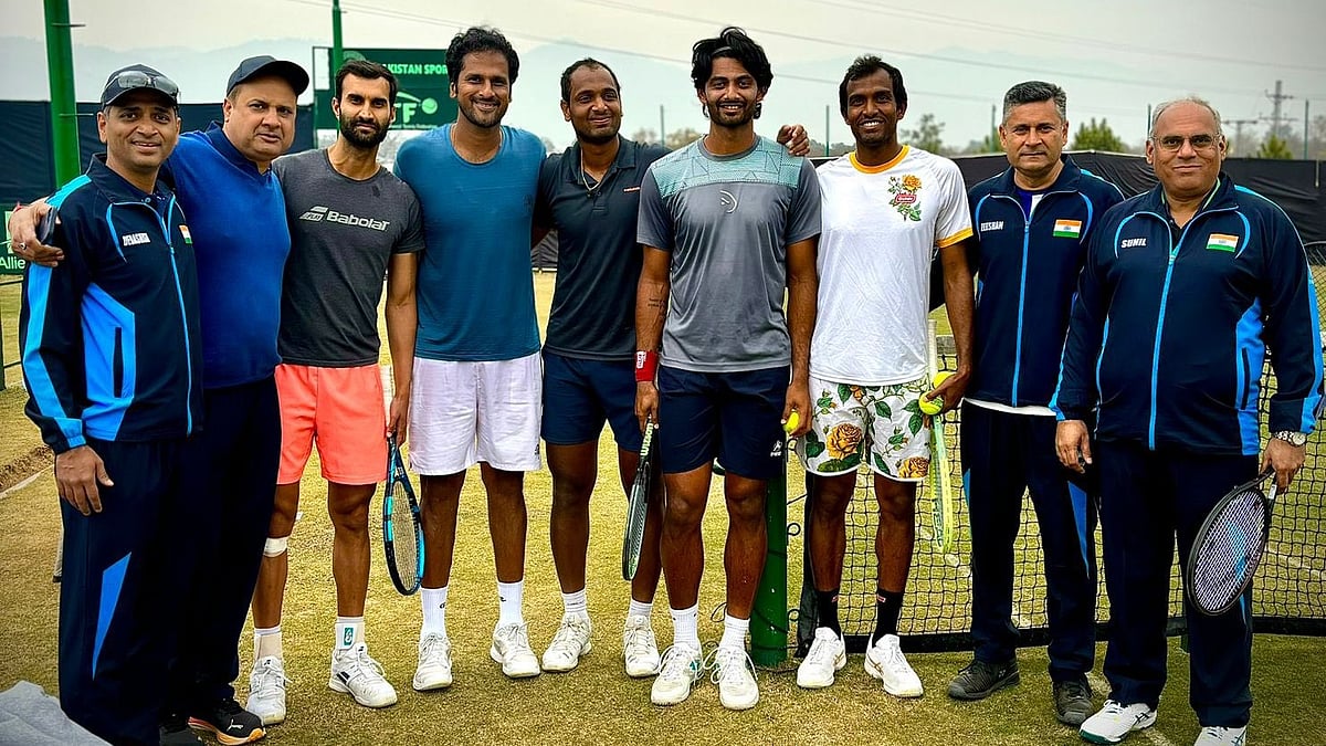 India Davis Cup Team  - X/ Sunil Yajaman