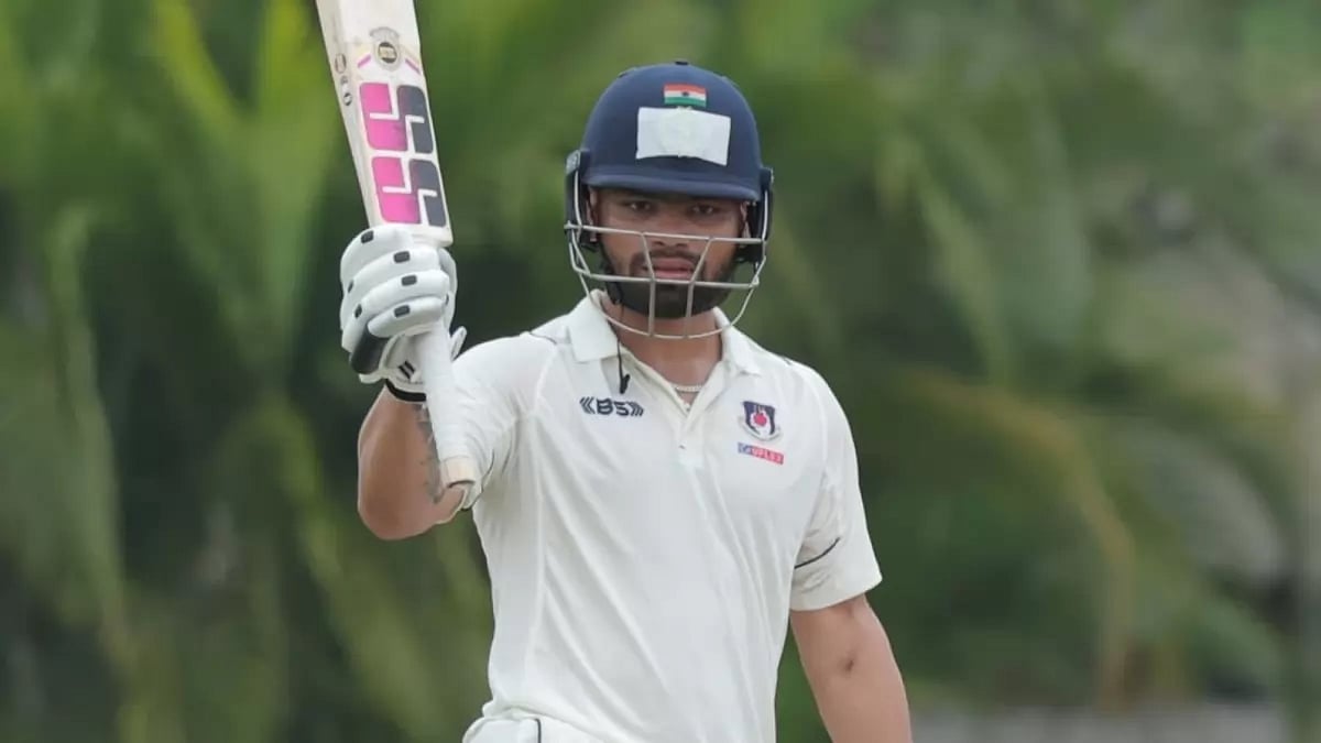 File photo : Uttar Pradesh batter Rinku Singh played a 92-run knock in the first innings against Kerala on Day 2 of the Ranji Trophy 2024 fixture