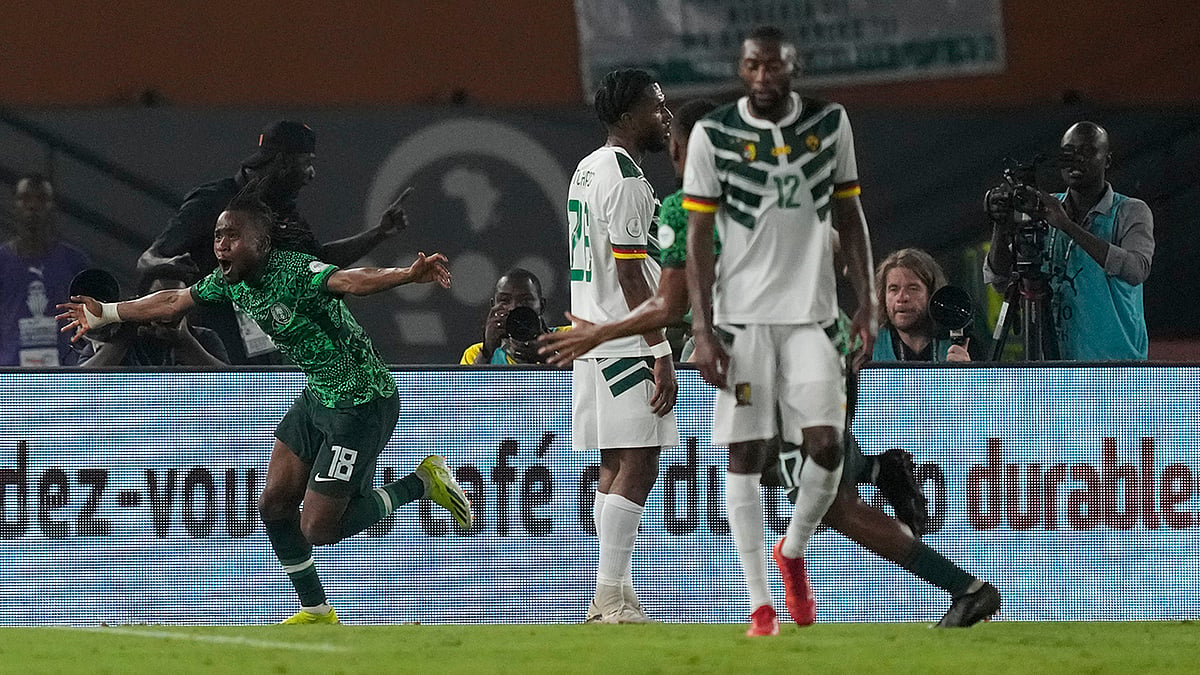 AFCON Soccer: Nigeria vs Cameroon