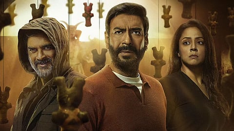 R Madhavan, Ajay Devgn, Jyotika in 'Shaitaan'