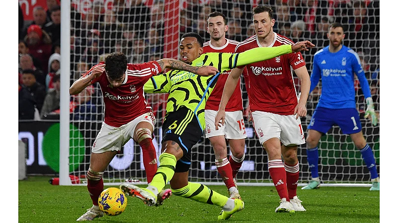 English Premier League: Arsenal vs Nottingham Forest