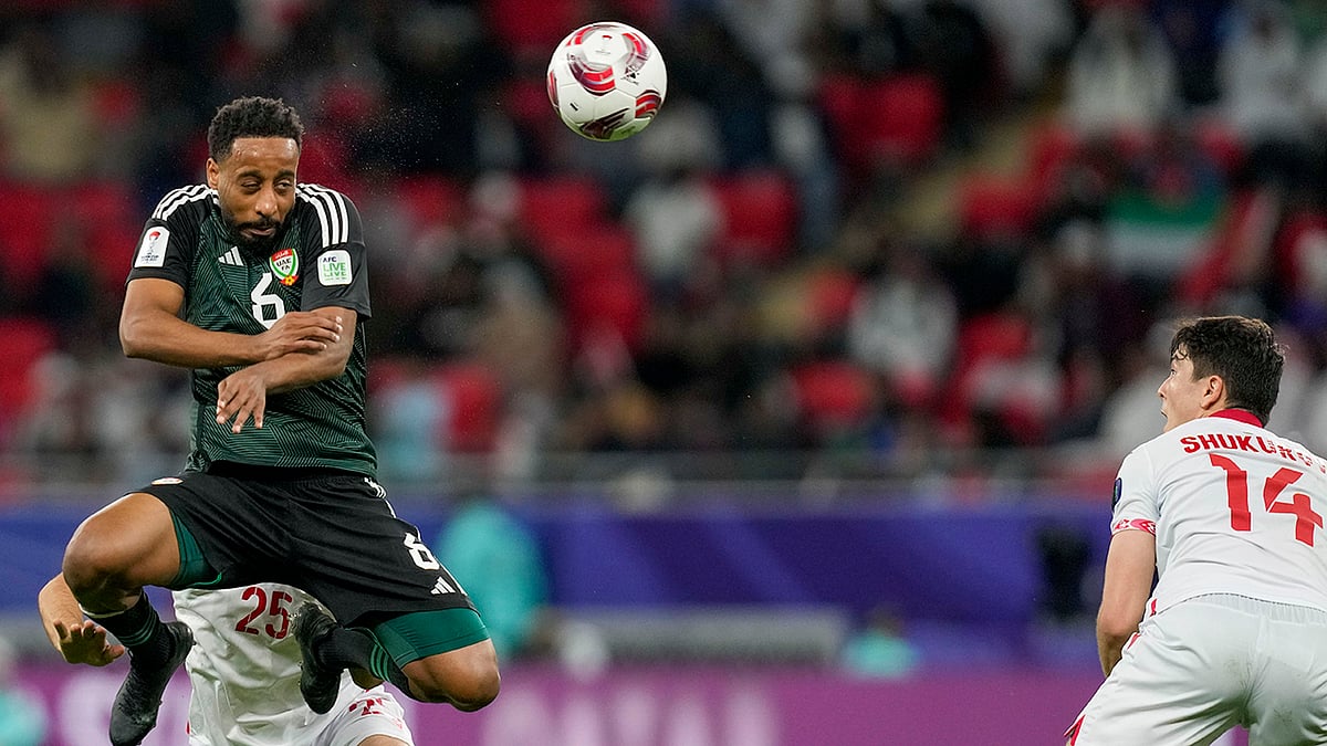 Photo: AP/Aijaz Rahi : AFC Asian Cup 2023: Tajikistan vs United Arab Emirates