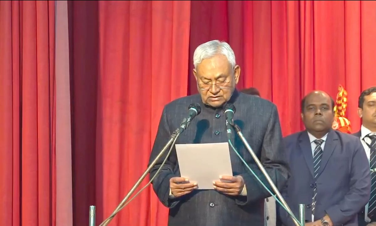 JD (U) : Janata Dal-United (JD-U) leader Nitish Kumar takes oath for ninth time as the Chief Minister of Bihar after quitting the INDIA bloc and joining the Bharatiya Janata Party (BJP)-led National Democratic Alliance (NDA)