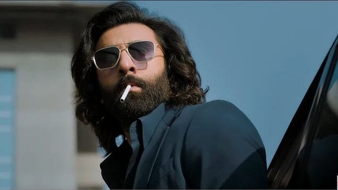 A still of Ranbir Kapoor from Animal