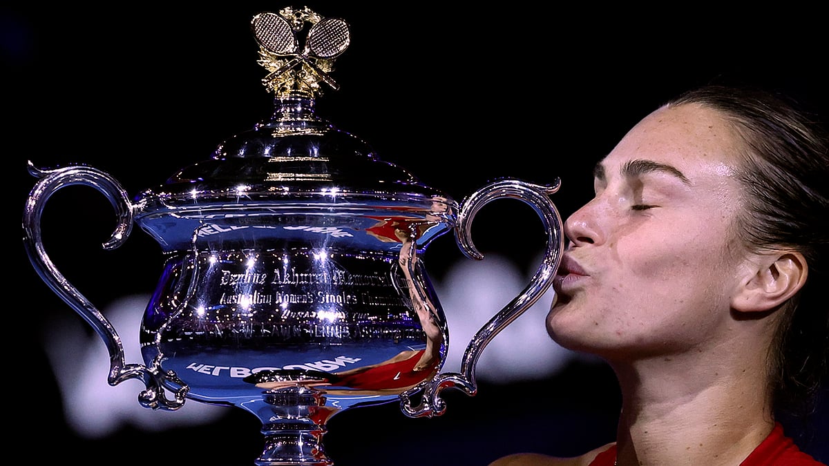 | Photo: AP/Asanka Brendon Ratnayake : Australian Open 2024: Aryna Sabalenka vs Zhen Qinwen 