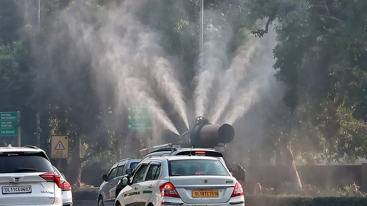 PTI : Delhi-NCR air quality