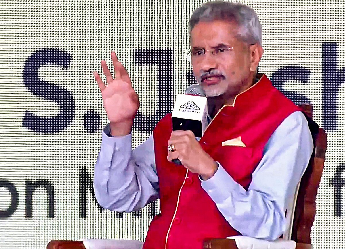 PTI : S Jaishankar 