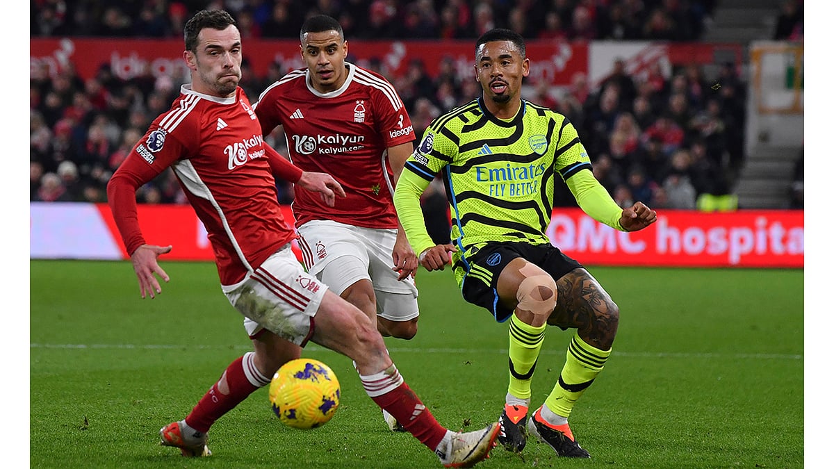 English Premier League: Arsenal vs Nottingham Forest