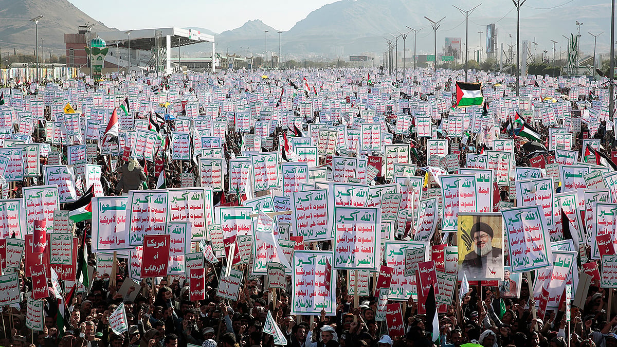 Houthi Supporters 