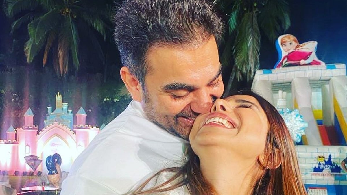 Arbaaz Khan with wife Sshura Khan