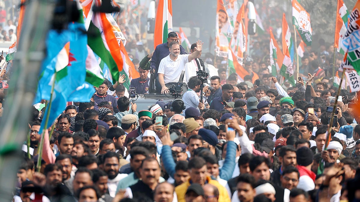 Photo: PTI : CPI(M) Leader joins Rahul Gandhi's Nyay Yatra 
