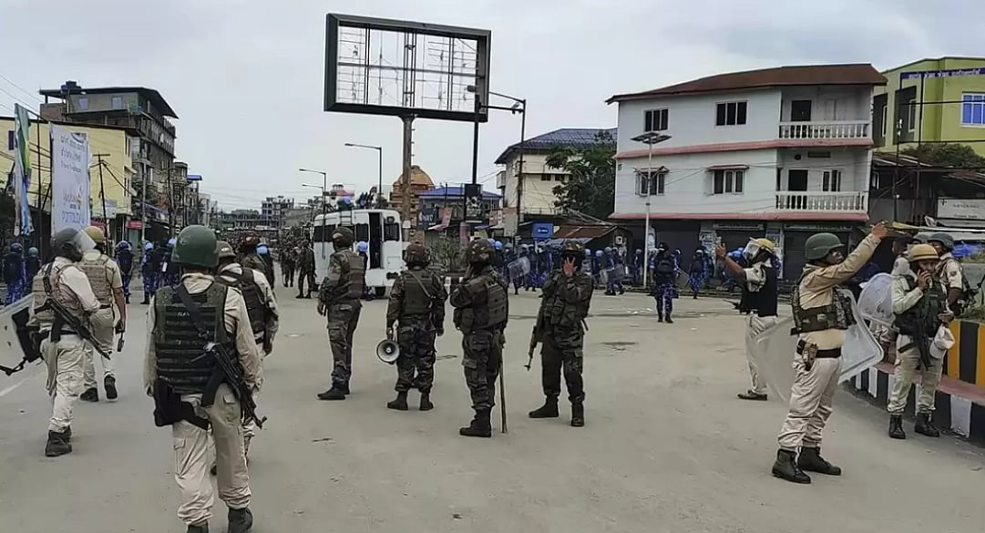 Security personnel deployed in Manipur to contain the ethnic violence in the state. (Representative Image) - PTI/File