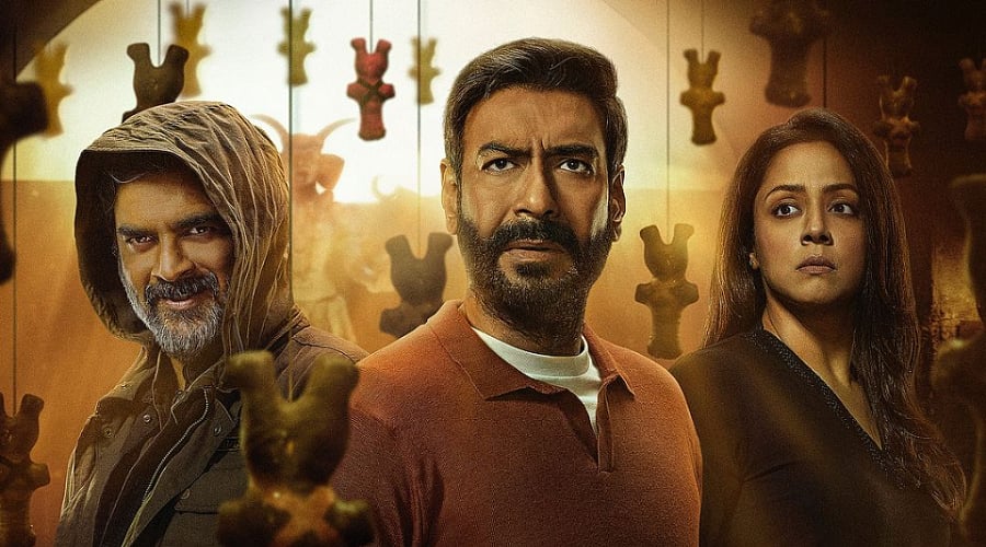 Instagram : Ajay Devgn, Jyotika, R Madhavan in 'Shaitaan's poster