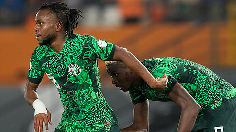 AFCON Soccer: Nigeria vs Cameroon