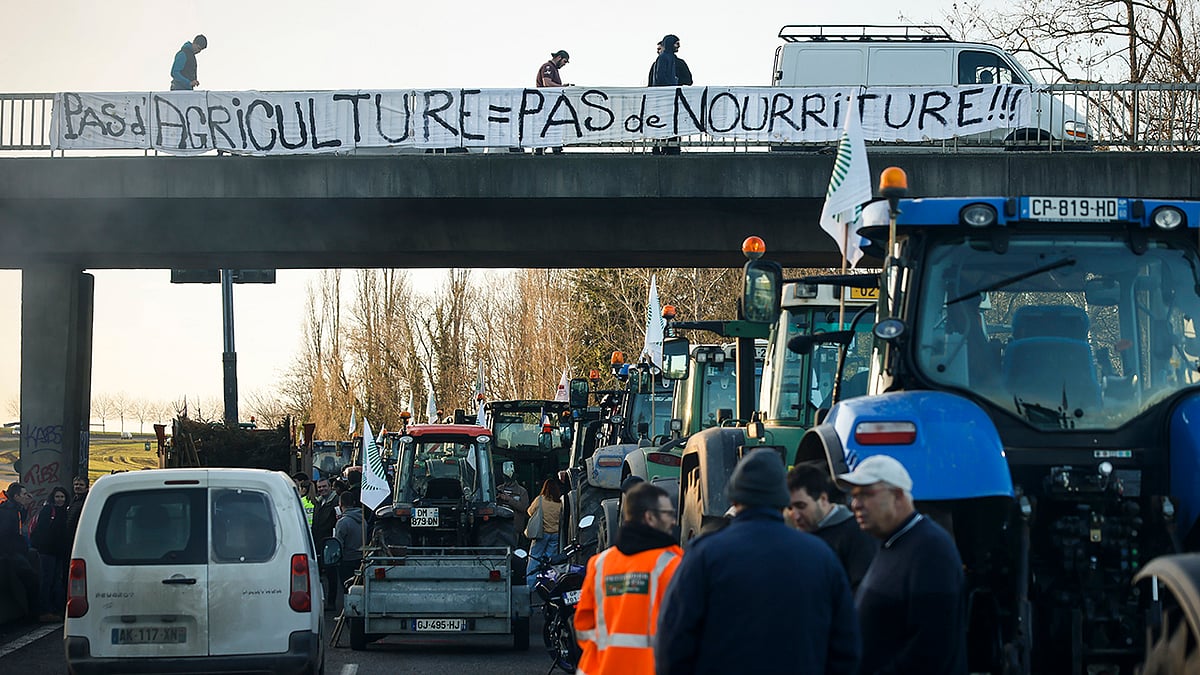 France Farmer Protests 