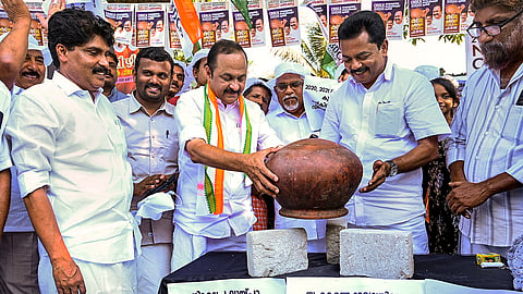 CBDCA protest in Thiruvananthapuram