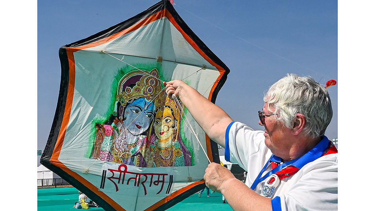 Kite festival in Hubballi 