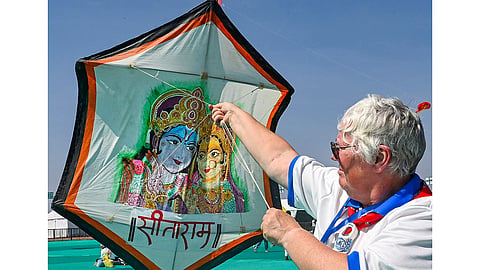 Kite festival in Hubballi 
