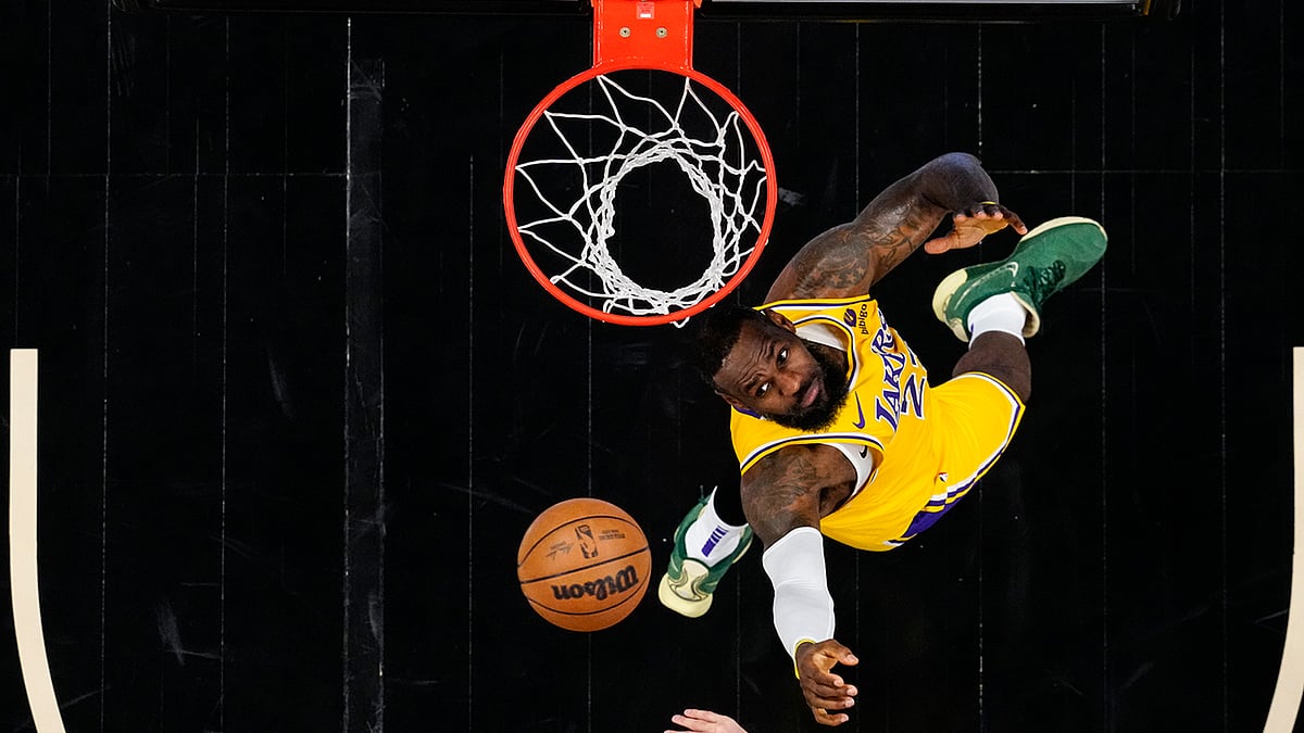 NBA: Trae Young Scores 26 Points As Atlanta Hawks Trounce LeBron James' LA Lakers 138-122 - In Pics