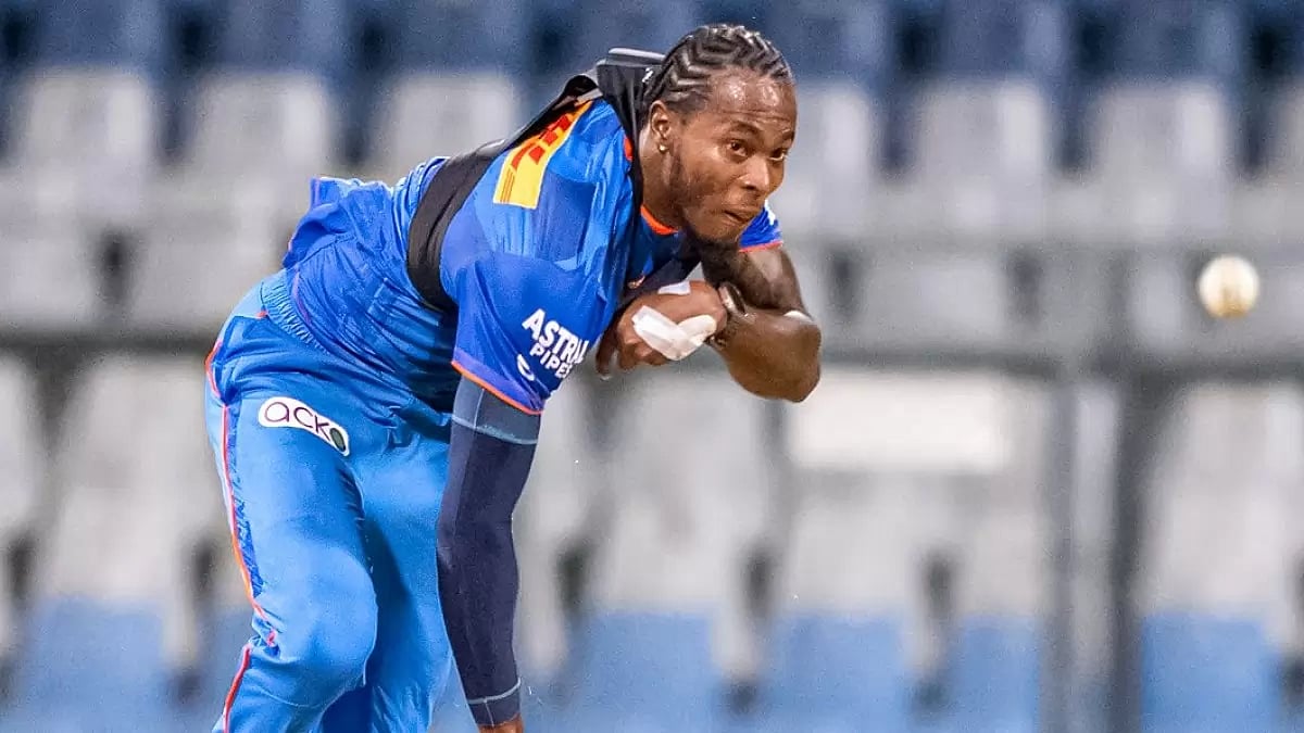 Archer missed the entire last edition of IPL due to an elbow injury. 
 - X/@mipaltan