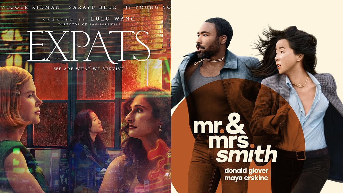 Poster of ‘Expats’ and ‘Mr. & Mrs. Smith’