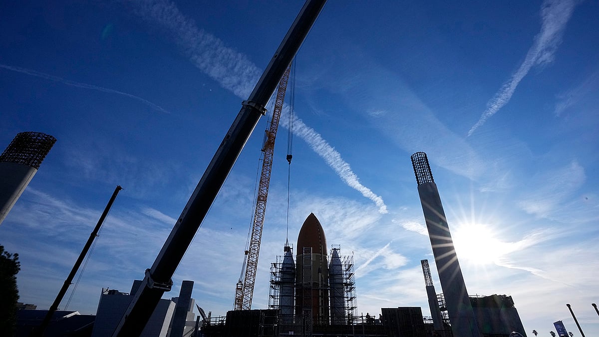 Retired NASA space shuttle Endeavor 