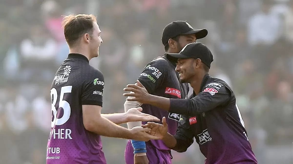 X/ @BCBtigers : Chattogram Challengers players celebrating in Bangladesh Premier League 2024 