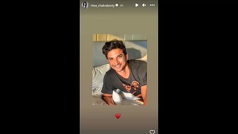 Rhea Chakraborty's Instagram Story