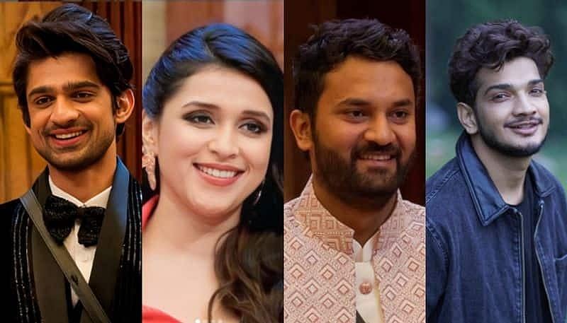 Munawar Faruqui, Mannara Chopra, Abhishek Kumar And Arun Mashettey 