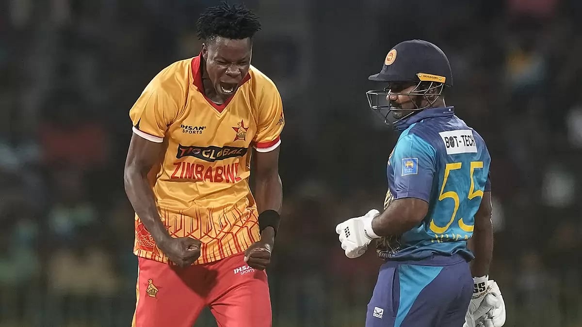 Zimbabwe Vs Sri Lanka Live Score, 1st T20I