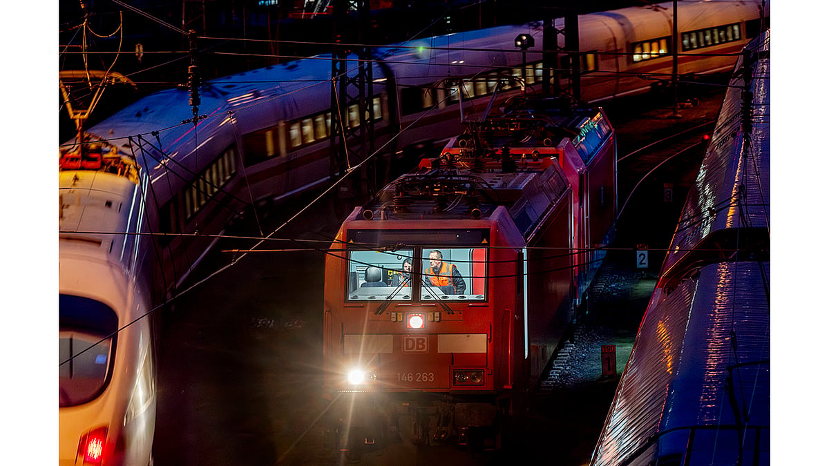 Germany Rail strike 