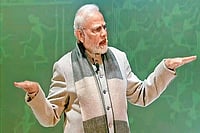 Formula One: Where Does Narendra Modi Draw His Force From? Photo: PTI : In the Driver’s Seat: The liberal intelligentsia is failing to make sense of the phenomenon he represents or to mount a meaningful critique of it