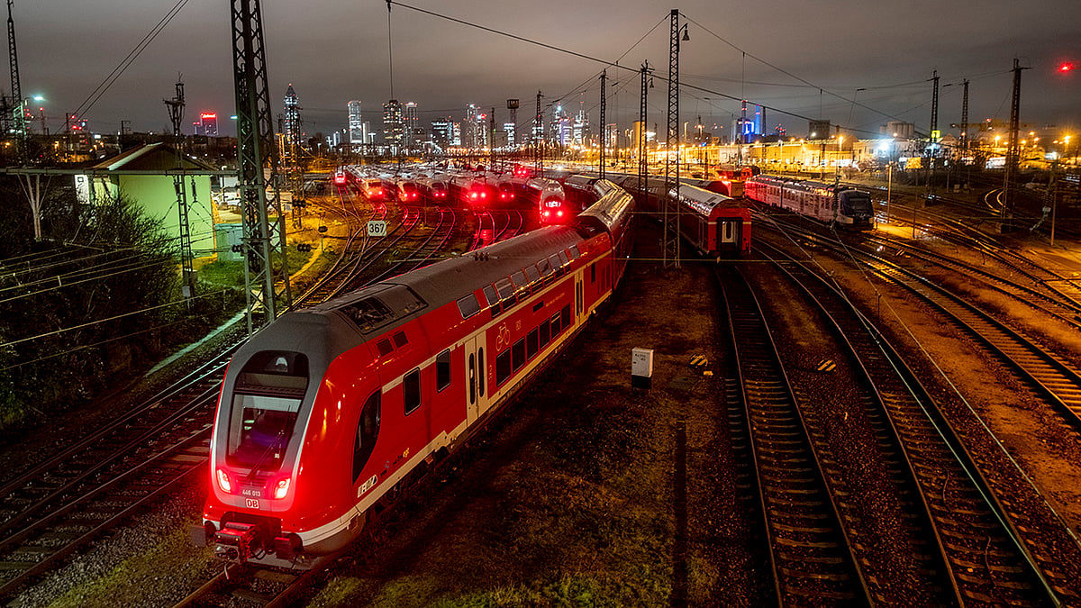Germany Rail strike 