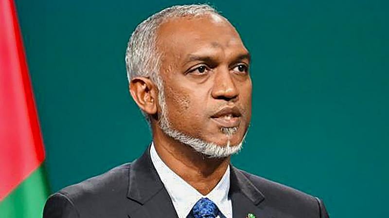 PTI : Maldivian President Mohamed Muizzu