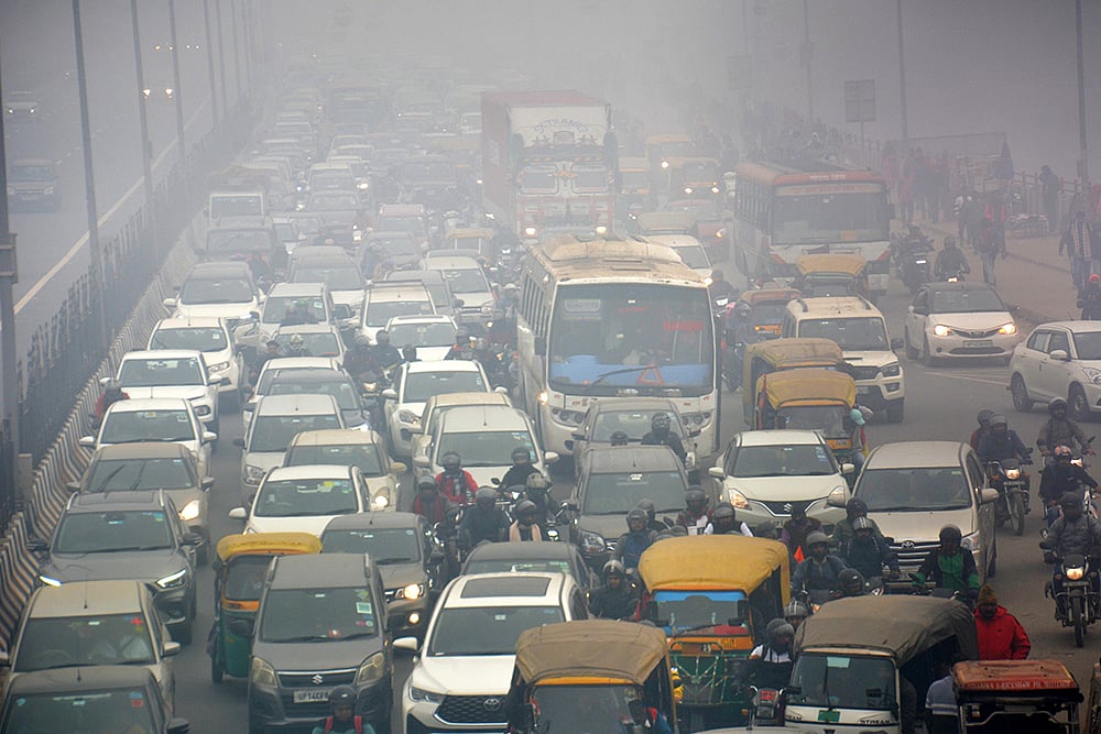 Fog in Ghaziabad