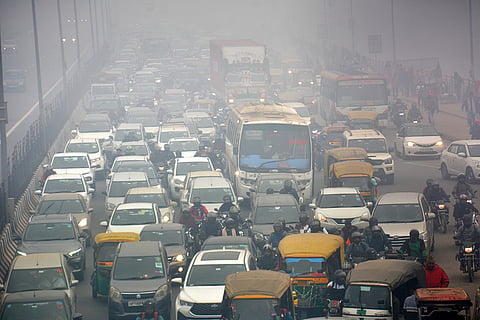 Fog in Ghaziabad
