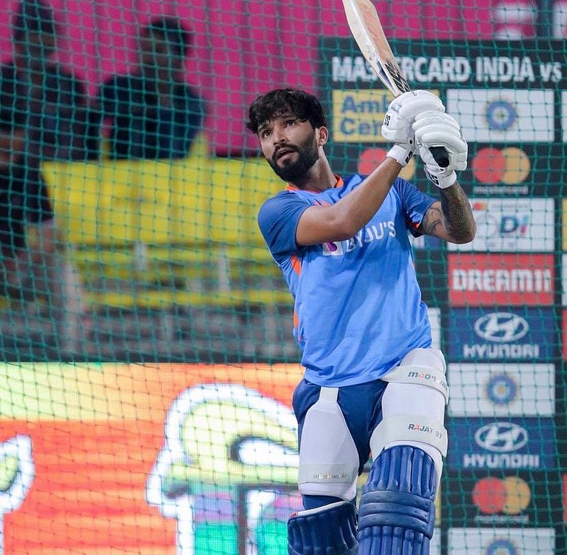 Rajat Patidar, Indian International Cricketer currently playing for Madhya Pradesh in Domestic Cricket - X/Rajat Patidar