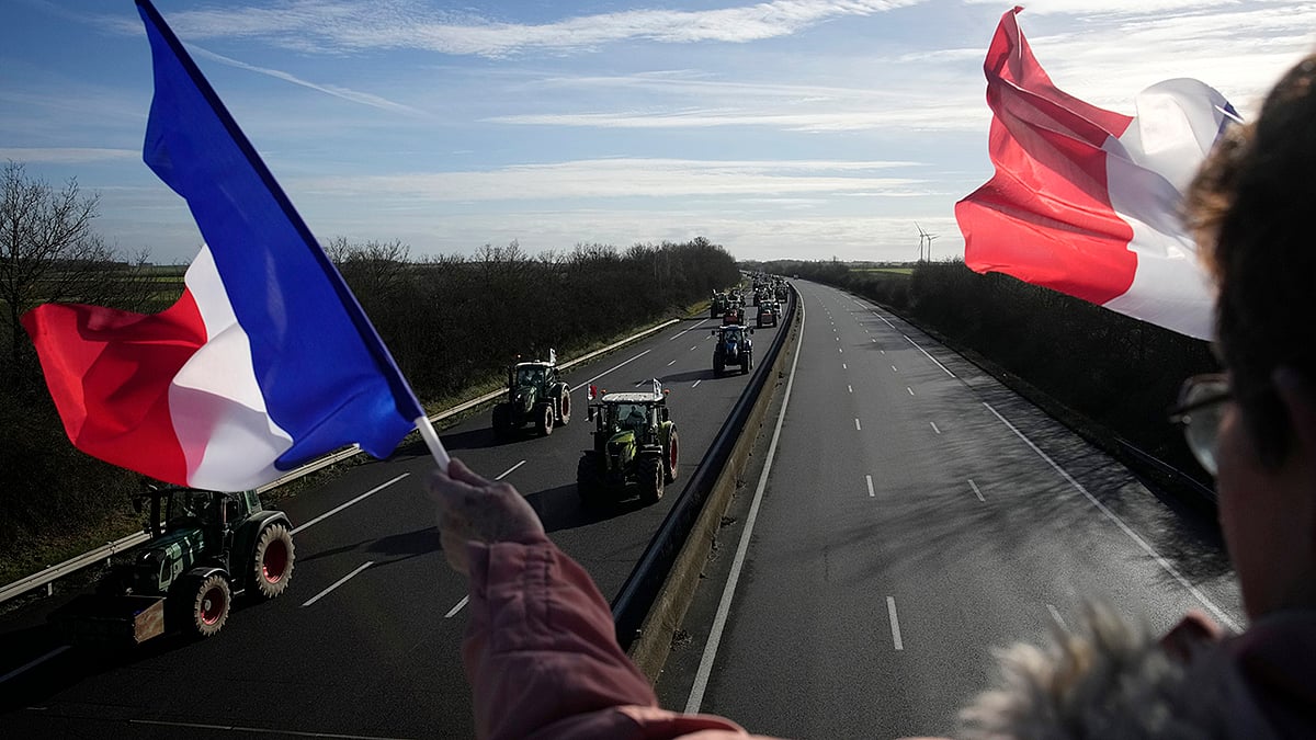 France Farmer Protests