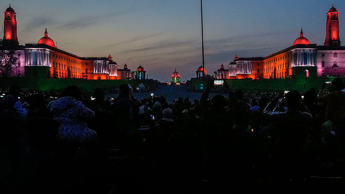 Rehearsal For Beating Retreat Ceremony