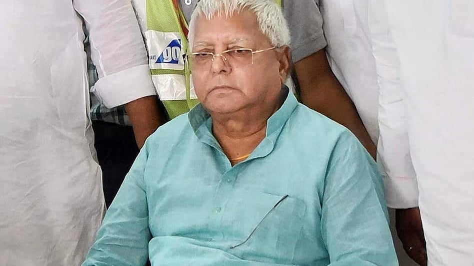 PTI : Former Bihar Chief Minister Lalu Prasad Yadav