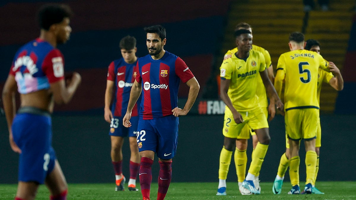 La Liga Soccer Match : Barcelona vs Villarreal