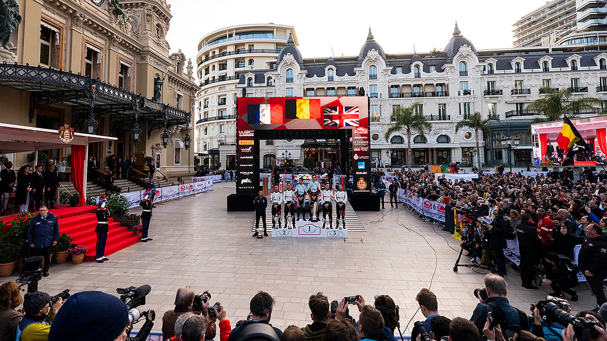 Thierry Neuville, Sebastien Ogier, Elfyn Evans