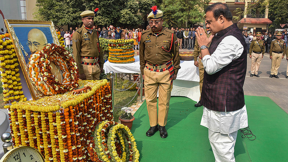 Mahatma Gandhis death anniversary