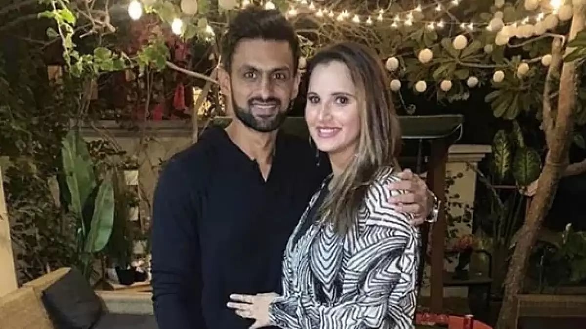 Instagram/Shoaib Malik : File photo of former Pakistan cricket team captain Shoaib Malik and Indian tennis titan Sania Mirza