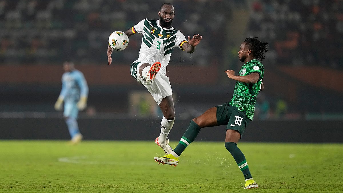 AFCON Soccer: Nigeria vs Cameroon