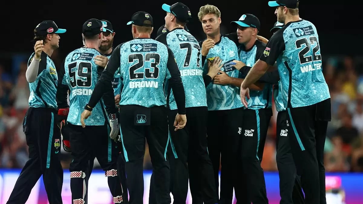 (Photo: X/ CricketWorld) : Big Bash League 2023-24: Brisbane Heat will play Adelaide Strikers in the Challenger 
